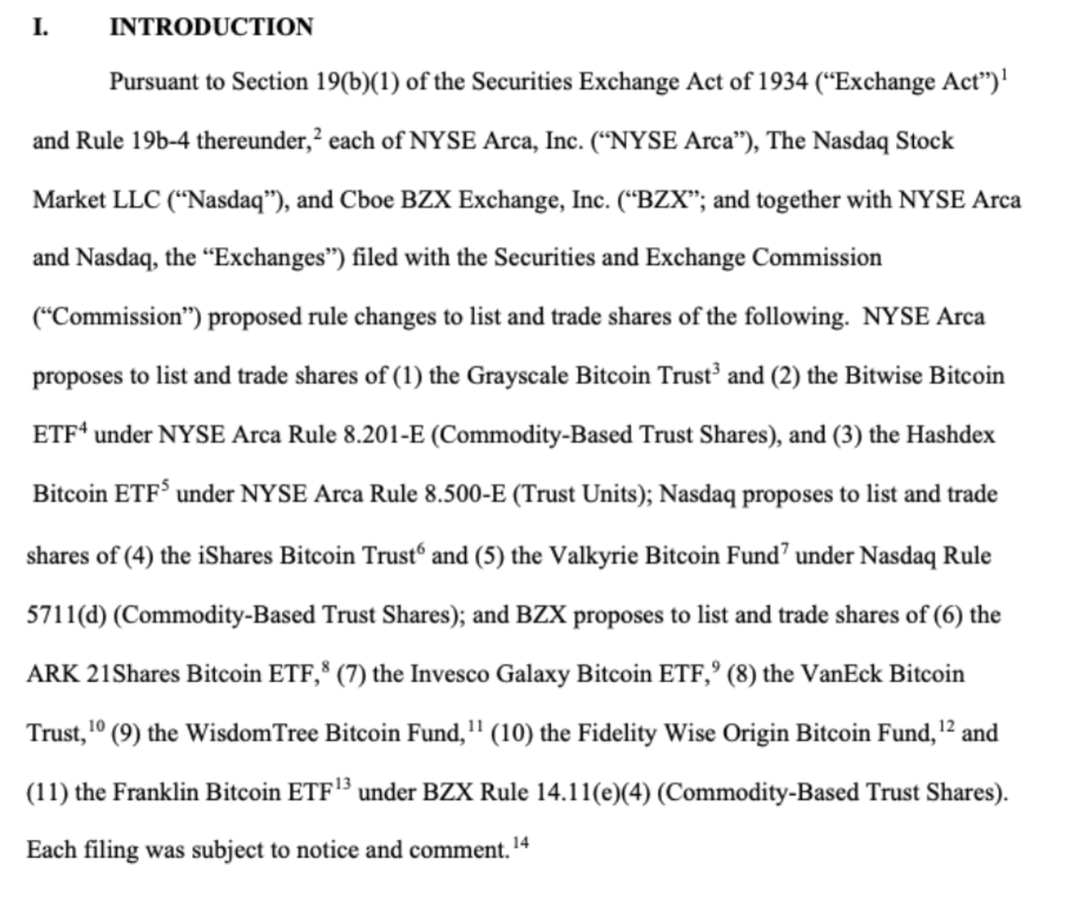 The SEC has officially approved #Bitcoin Spot ETFs

They have approved 11 of them!

With these ETFs, millions of Americans will be able to directly invest in the world's leading cryptocurrency