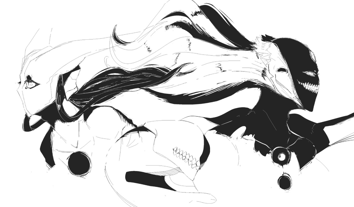 a voice calls to me, it says "search, for paradise."
#bleach