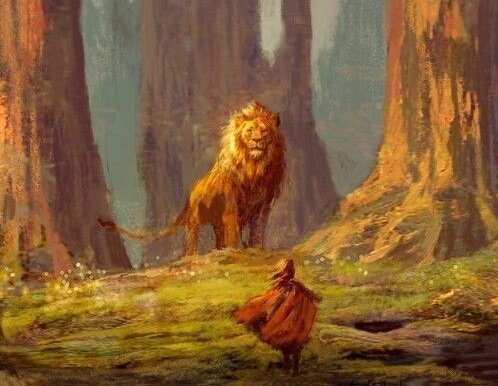 narniaxaslan's tweet photo. "There will be times when you will need to go back to Narnia to seek the kindliness and comfort of this magical land; when you do, you will find Aslan waiting for you." https://t.co/LMVephHK4c