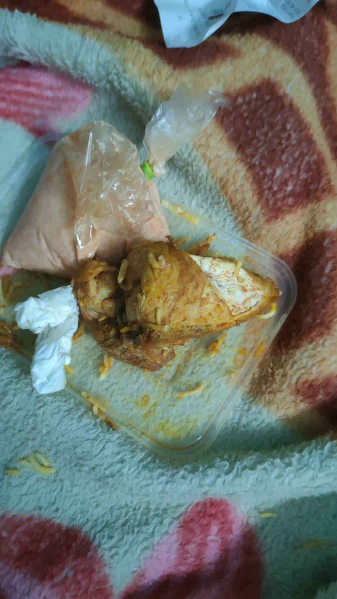 Rajclasses6's tweet image. I ordered dum chicken biryani from swiggy and provide Too much bad quality of food... it&apos;s not like a chicken meat and uncooked meat refund my money and also pay compensation @Swiggy @SwiggyCares @SwiggyTech @zomato