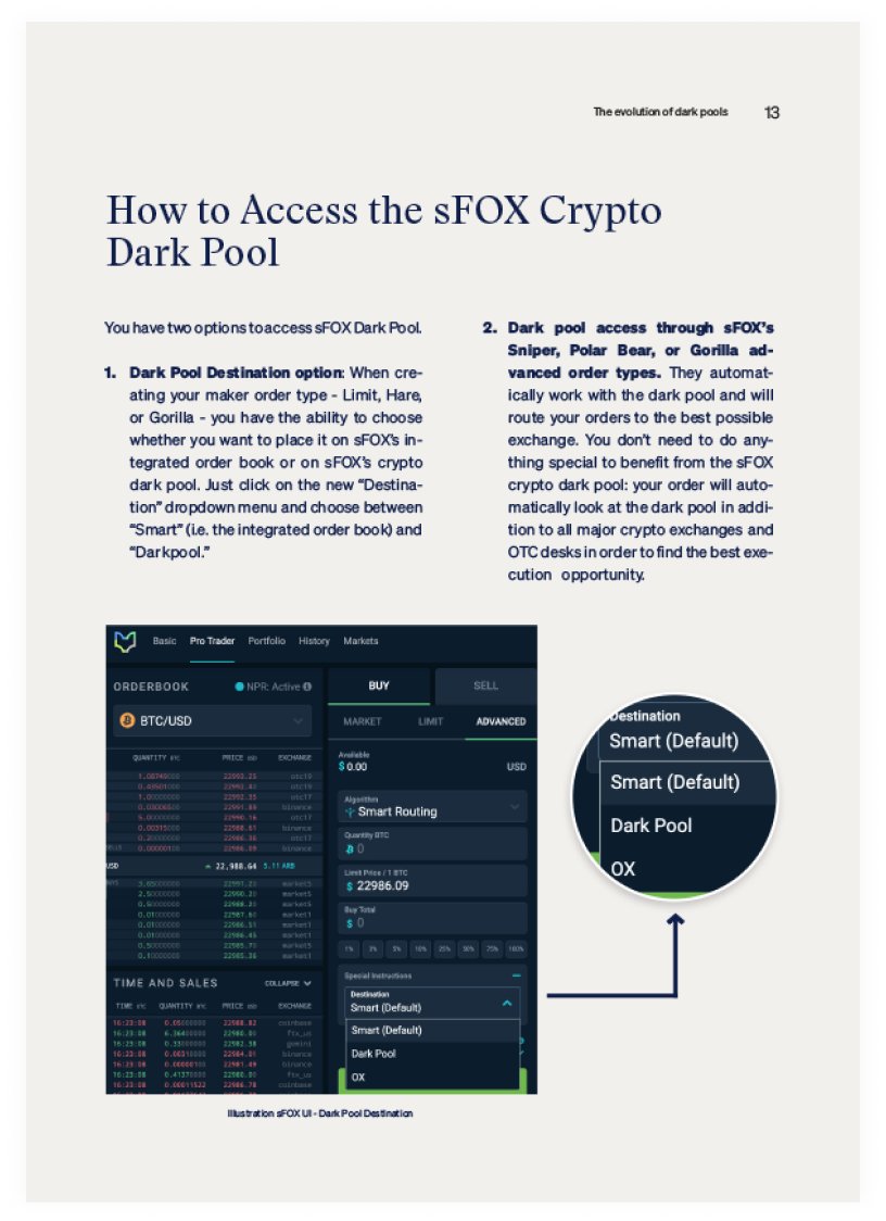 Discover how Crypto Dark Pools minimize slippage by executing large orders  at or near your intended price. Learn how to optimize your trades with our # Crypto #DarkPools eBook. Learn More: https://t.co/j3R29kJws8