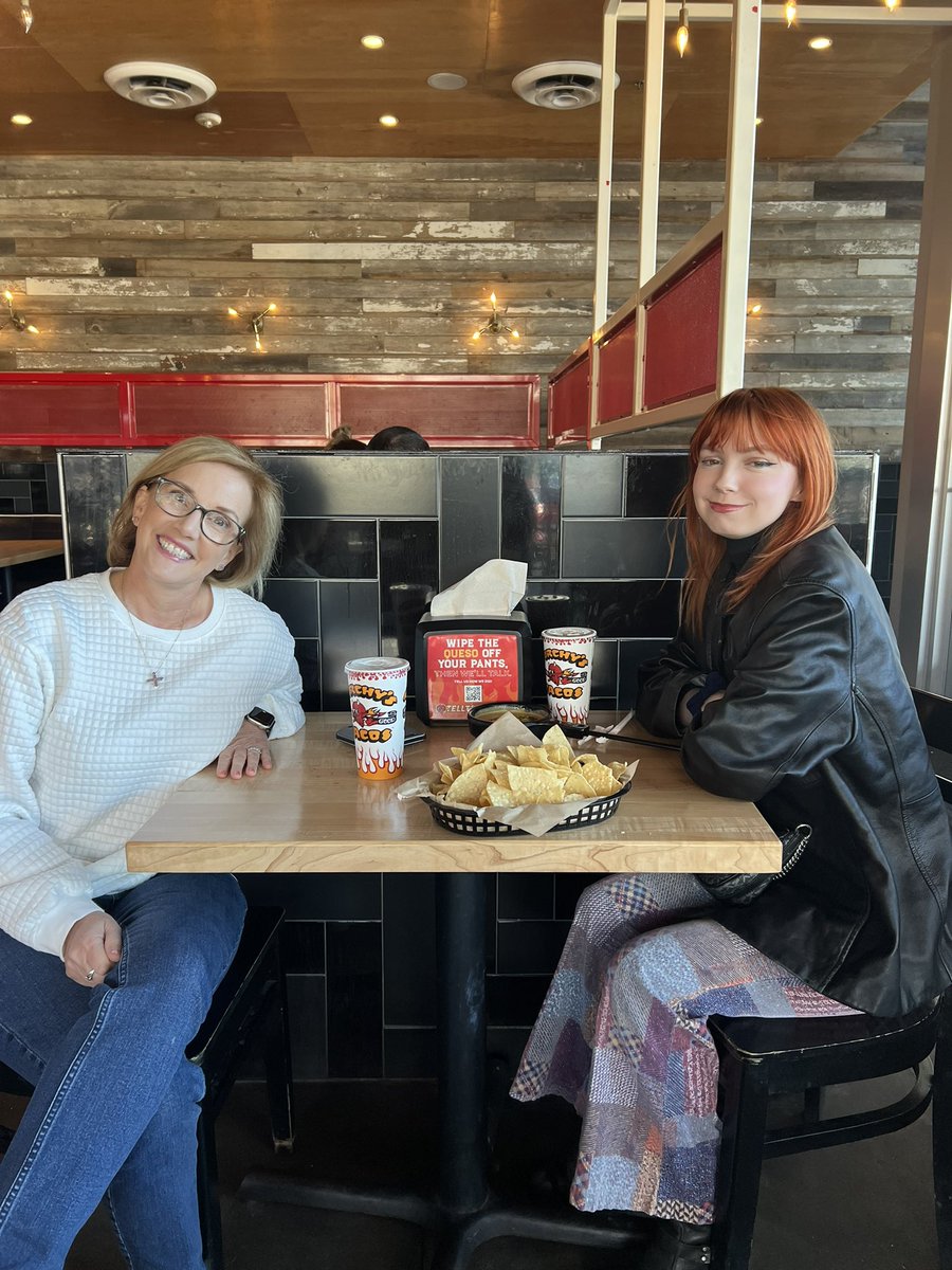 The highlight of my day…having lunch with a former student that I mentored in middle school &amp; high school. So proud of her! Thank you to ALL of the teachers and staff who supported her journey through CFISD and beyond! 
<a href="/BleylCFISD/">Bleyl Middle School</a> <a href="/cycreekhs/">Cy Creek High School</a> <a href="/BrautigamCenter/">Leonard Brautigam Center</a> 
#MentorCFISD