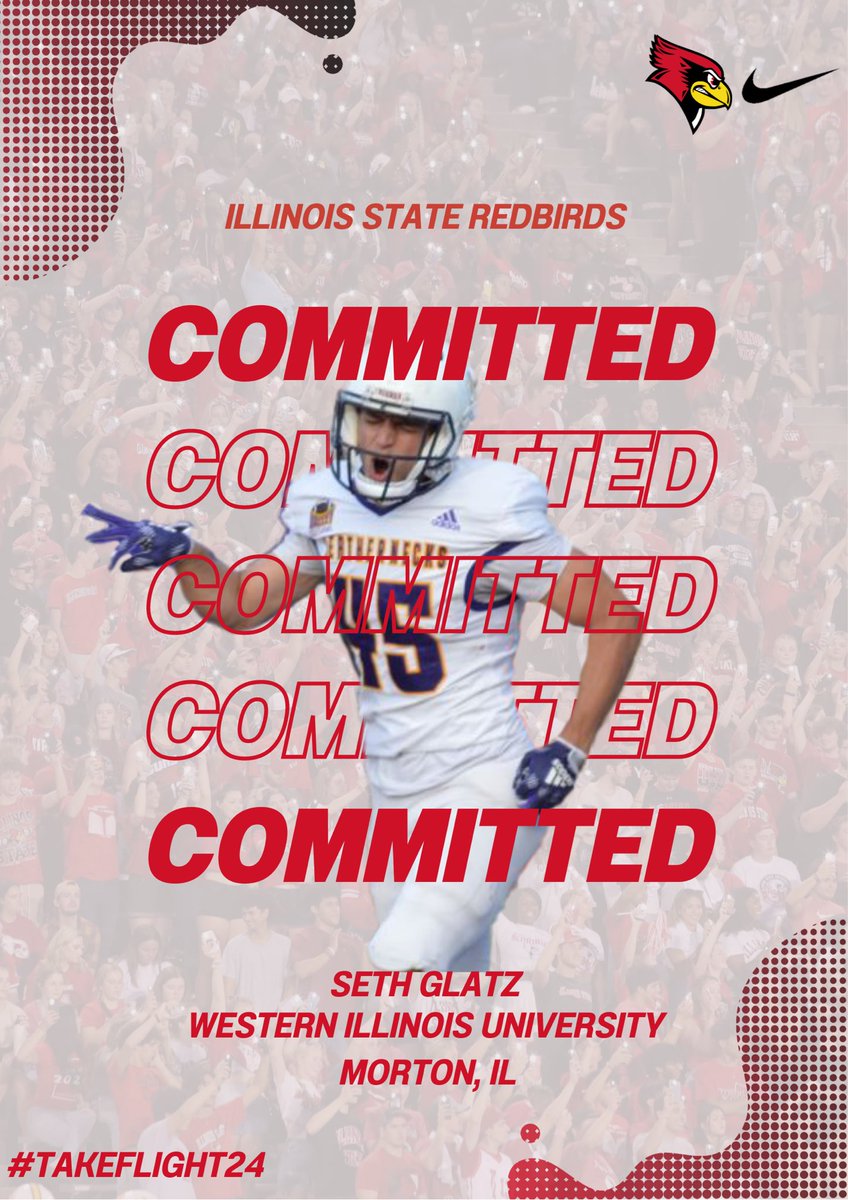Seth Glatz (@sethglatz) on Twitter photo Onto the next chapter, Blessed and Thankful for the opportunity! <a href="/CoachSamOjuri22/">Coach_Ojuri</a> <a href="/RedbirdFB/">Illinois State Football</a> Onto the next chapter, Blessed and Thankful for the opportunity! <a href="/CoachSamOjuri22/">Coach_Ojuri</a> <a href="/RedbirdFB/">Illinois State Football</a>