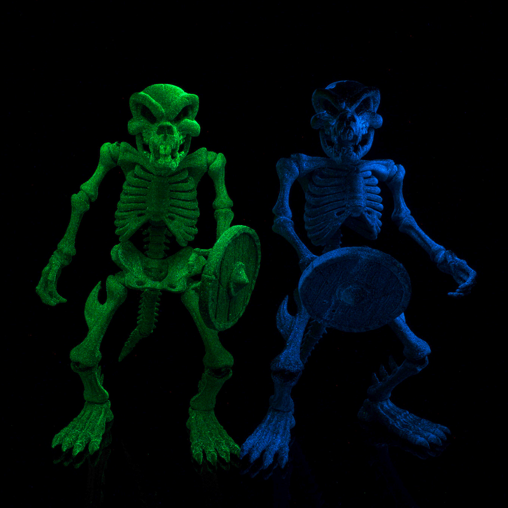 VeebsToys's tweet photo. Glow in the dark. Rat. Skeletons. I mean, it's a pretty good equation for villainous designs, and the #BattleToads will have their hands full with these #RatBones figures.

#Videogames #Nintendo #PremiumDNAToys https://t.co/KBeGcIQTIN