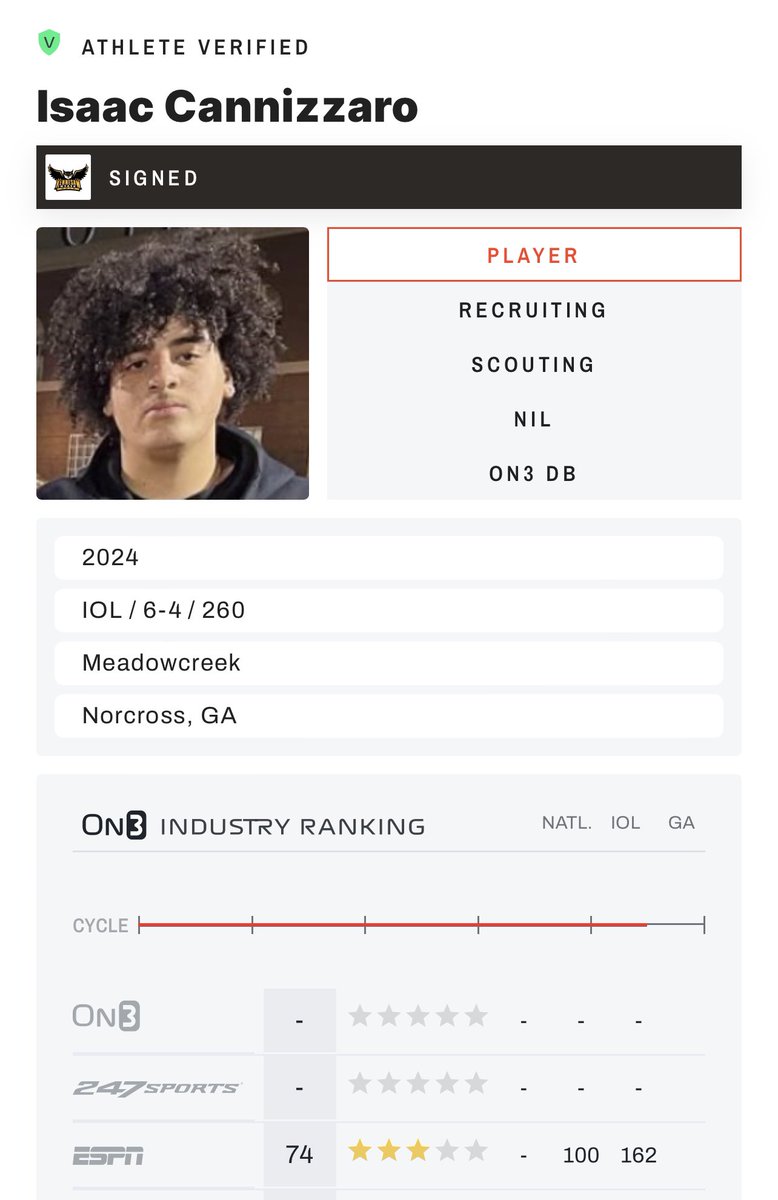 Isaac Cannizzaro tweet media