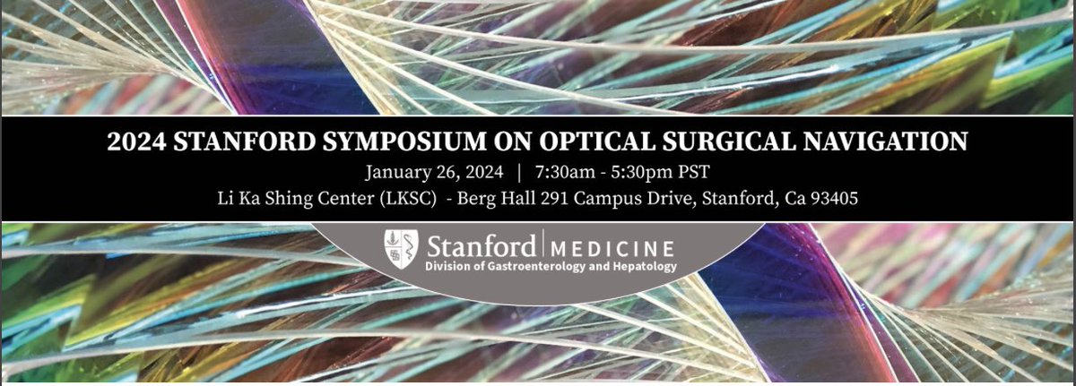 Stephan Rogalla (@stephanrogalla) on Twitter photo Sign up for our symposium on optical surgical navigation held <a href="/Stanford/">Stanford University</a> <a href="/StanfordMed/">Stanford Medicine</a> <a href="/Stanford_GI/">Stanford Div. of GI & Hepatology</a> with support of <a href="/WMISWMIC/">WMIS WMIC</a> and <a href="/ESMI_society/">European Society for Molecular Imaging - ESMI</a>. is.gd/oUbO8z
The symposium will be held in person and virtual. We are hosting experts in the field so check the next post 👉 Sign up for our symposium on optical surgical navigation held <a href="/Stanford/">Stanford University</a> <a href="/StanfordMed/">Stanford Medicine</a> <a href="/Stanford_GI/">Stanford Div. of GI & Hepatology</a> with support of <a href="/WMISWMIC/">WMIS WMIC</a> and <a href="/ESMI_society/">European Society for Molecular Imaging - ESMI</a>. is.gd/oUbO8z
The symposium will be held in person and virtual. We are hosting experts in the field so check the next post 👉