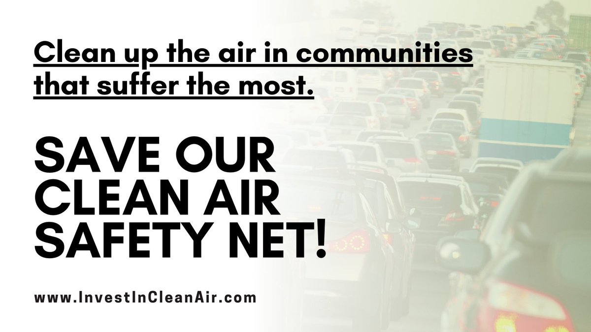 Protect clean transportation🚗⚡️ programs in the #CABudget! Communities are already benefiting from accessible, equitable clean transportation programs.  @GavinNewsom and #CALeg, now is the time to #InvestInCleanAir – save our clean air safety net❗️

investincleanair.com