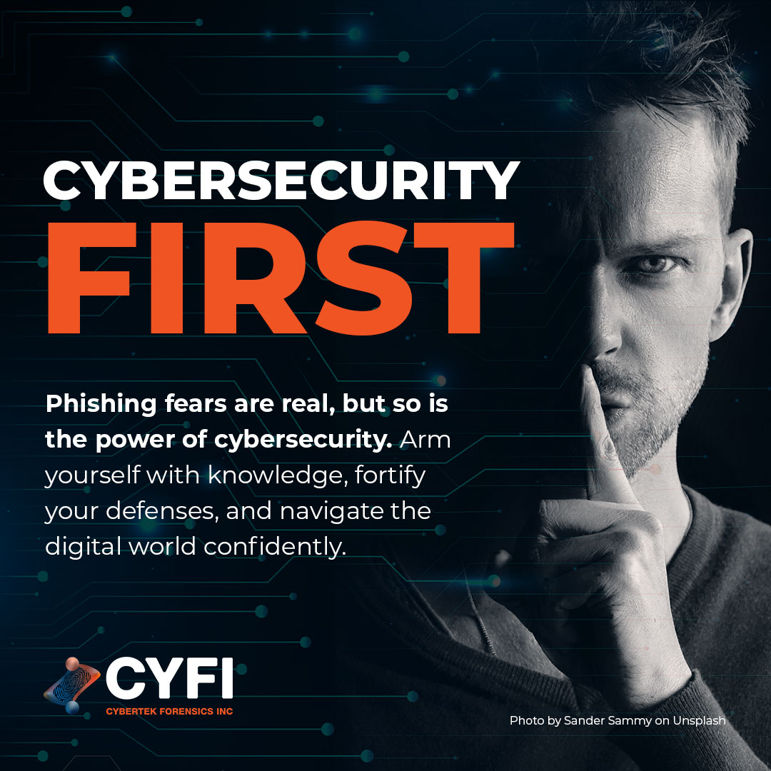 Phishing fears are real, but so is the power of cybersecurity. Arm yourself with knowledge, fortify your defenses, and navigate the digital world confidently.  #CyberSafetyFirst #PhishingAwareness