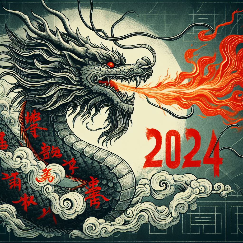 From february 10th, according to chinese astrology, we begin the #YearofTheDragon.
So a bit of #AIArtwork is necessary! 🐉😊🐉