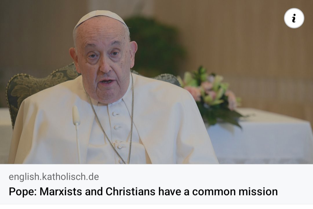 General reminder that Marxism is formally condemned by the Church