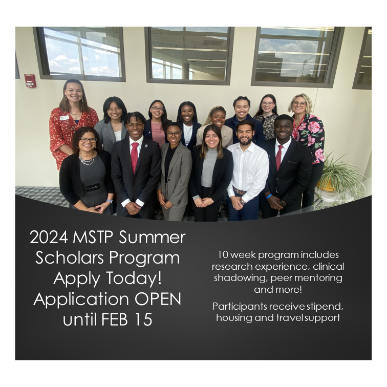 Apply today for our MSTP Summer Scholars Program in Madison Wisconsin. A great opportunity to see the work of physician scientists and a wonderful city to explore for the summer. srop-uwmadison.smapply.io #mstp #summerscholar
