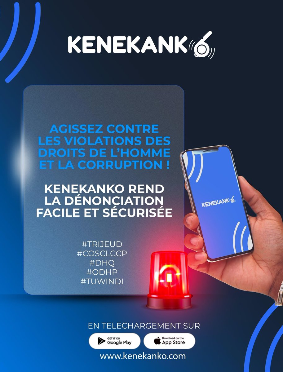 Boua124's tweet photo. Agissez contre les violations des droits de l’homme et de la corruption
Téléchargez l’application maintenant
#TRIJEUD
#COSCLCCP
#DHQ
#ODHP
#TUWINDI https://t.co/7lOoeuxmMK