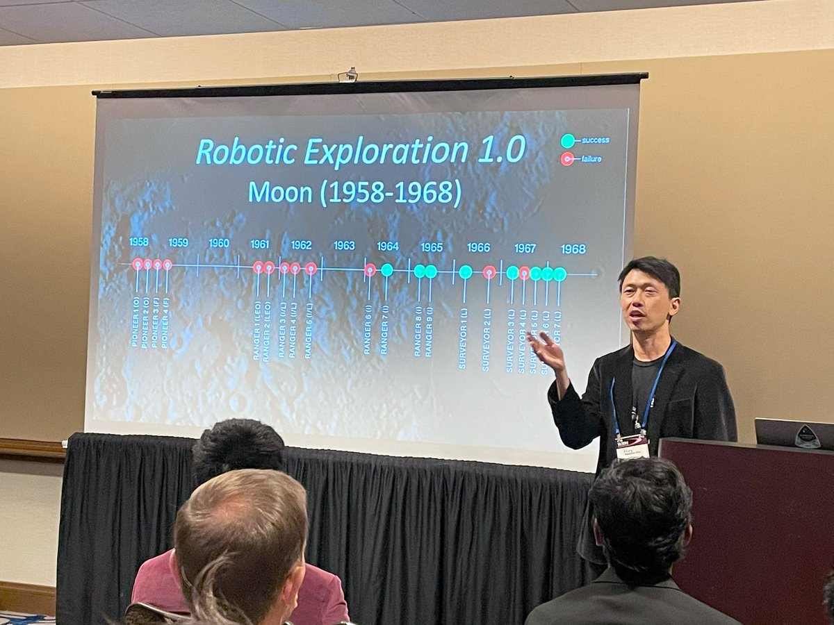 At #AIAASciTech 2024 listening to <a href="/masahiro_ono/">Hiro Ono / 小野雅裕</a> talk about the robotic exploration paradigm shift that we need as #NASA seeks to explore a multitude of more challenging worlds. What a great talk!! 👏👏👏