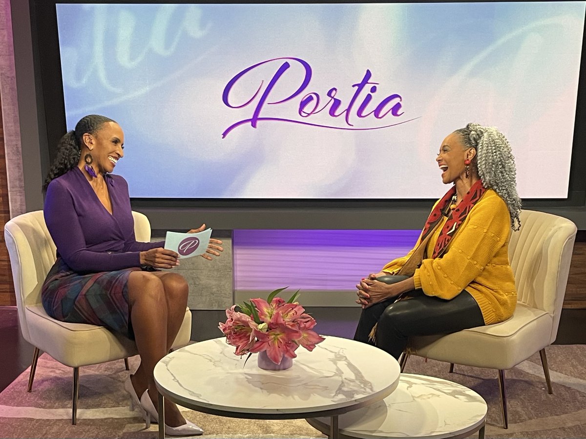 FOX5Atlanta's tweet photo. TODAY at 1 on an all-new @PortiaTVShow, Oscar-nominated actress @MARGARETAVERY85 joins @PortiaFOX5 at the table to talk about her experience as the original #ShugAvery in the 1985 film #TheColorPurple!  #PortiaTVShow https://t.co/9gAcZqCRjJ