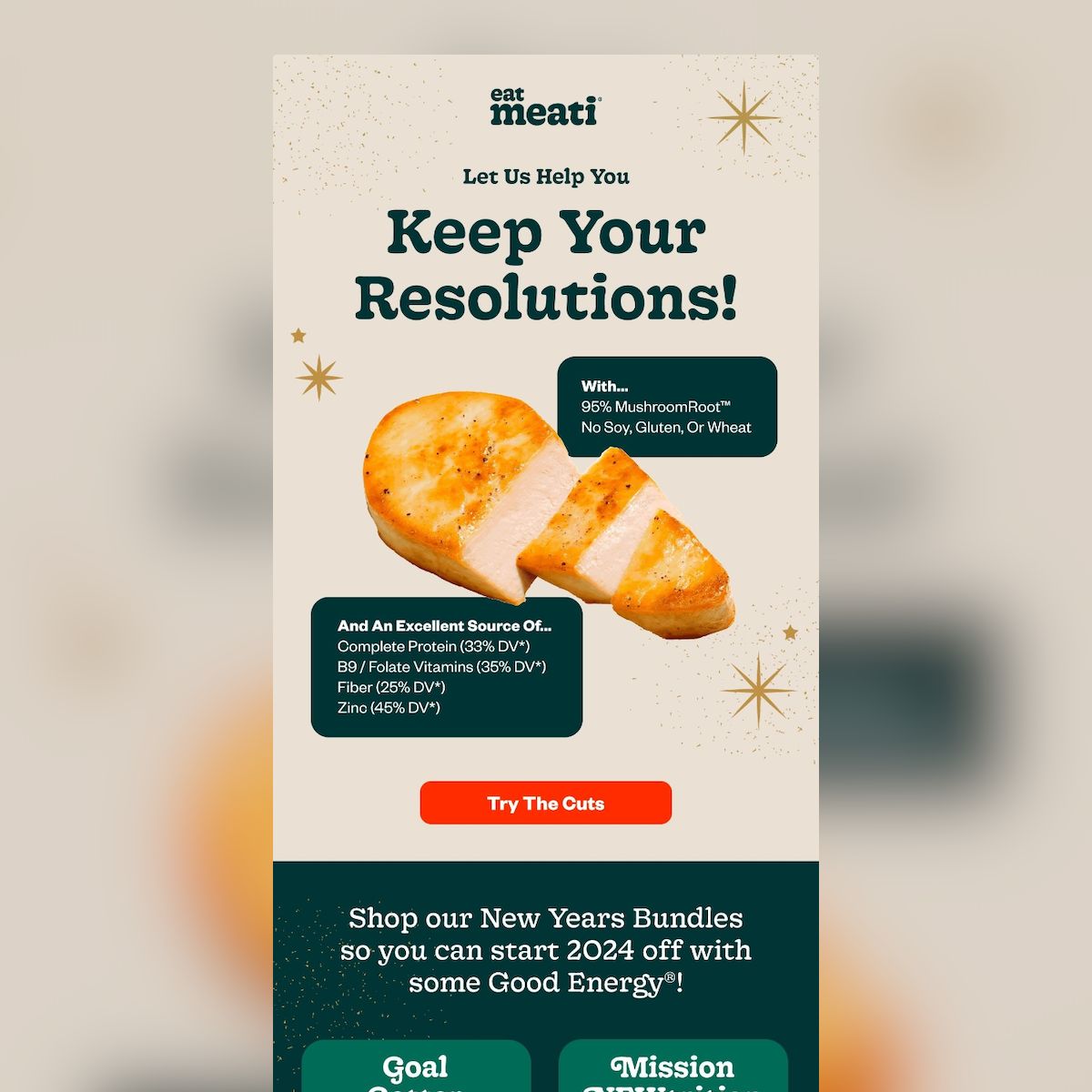 emaillove's tweet photo. Another awesome email from the team at Meati! We're obsessed with their color scheme, photography, and use of social proof. #Meati #EmailLove
View the full email → https://t.co/6VQ2TkAvzw https://t.co/K7JqMRPLog
