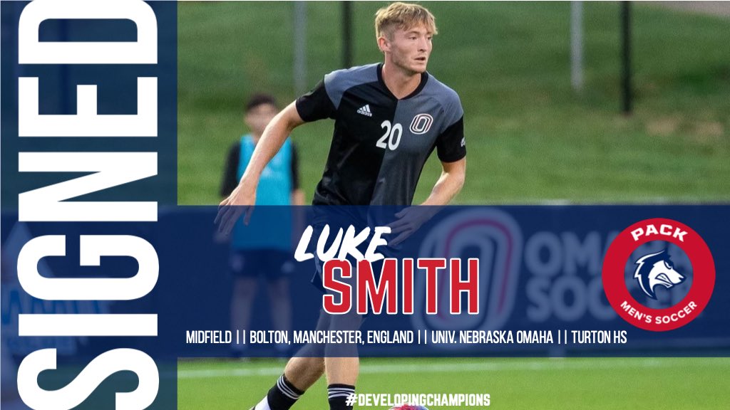 csupmsoccer's tweet photo. 🚨⚽️ Welcome to the Pack⚽️🚨

Luke Smith has signed and will join the Pack in the spring

Smith is a 6-foot midfielder and last competed at Nebraska Omaha

He was named a 2022 All-Tournament pick and helped lead the Mavericks to a Summit League title in 2023

#DevelopingChampions https://t.co/u40MQ8Qmd5