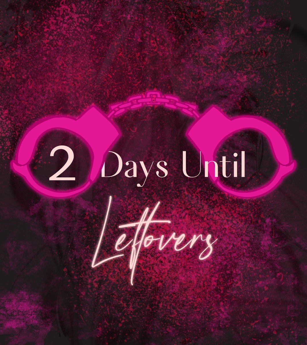 Upupupu! TWO days left until Leftovers are open! Get Ready!! 🗡️