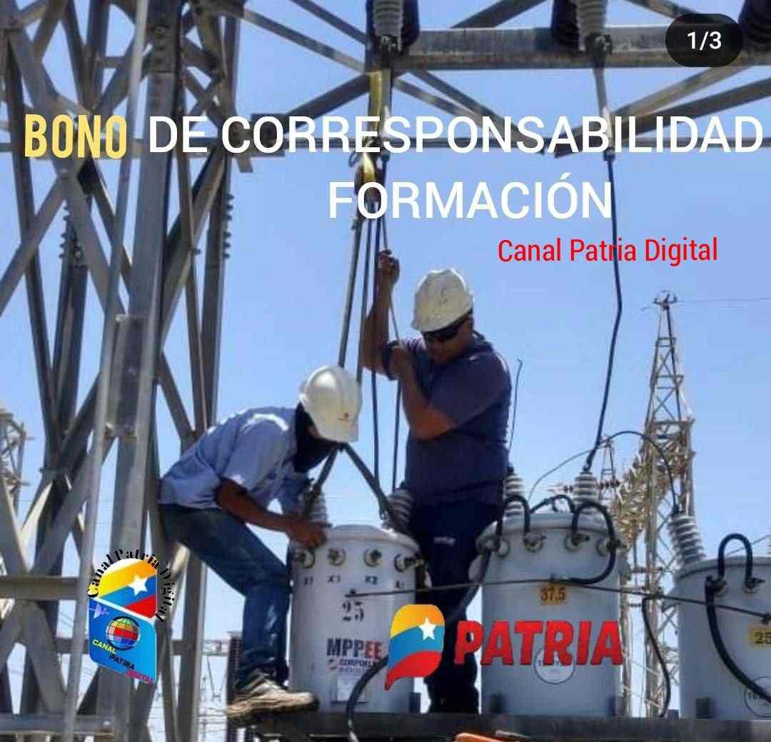 Canal Patria Digital (@canalpatriadig) on Twitter photo 💳 Inicia la entrega del Bono de Corresponsabilidad y Formación, (enero 2024) enviado por nuestro Pdte. <a href="/NicolasMaduro/">Nicolás Maduro</a> a través del Sistema del <a href="/CarnetDLaPatria/">Carnet de la patria</a>. 💳 Inicia la entrega del Bono de Corresponsabilidad y Formación, (enero 2024) enviado por nuestro Pdte. <a href="/NicolasMaduro/">Nicolás Maduro</a> a través del Sistema del <a href="/CarnetDLaPatria/">Carnet de la patria</a>.