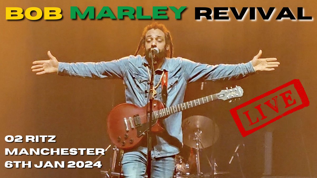 <a href="/MarleyRevival/">THE BOB MARLEY REVIVAL</a> <a href="/regfraternityuk/">Reggae Fraternity UK</a> <a href="/ReggaeRevUK/">Reggae Revolution</a> <a href="/KINGOFREGGAE3/">MARLEY EXPERIENCE</a> Fantastic night in Manchester, thank you.
Short phone video of the gig ⬇️
youtu.be/Hu_GLVwD_sM?si…