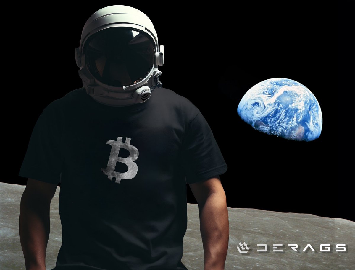 Just in time for the #BitcoinETF 
#Bitcoin #moonboy t-shirts now available on derags.com 🌕