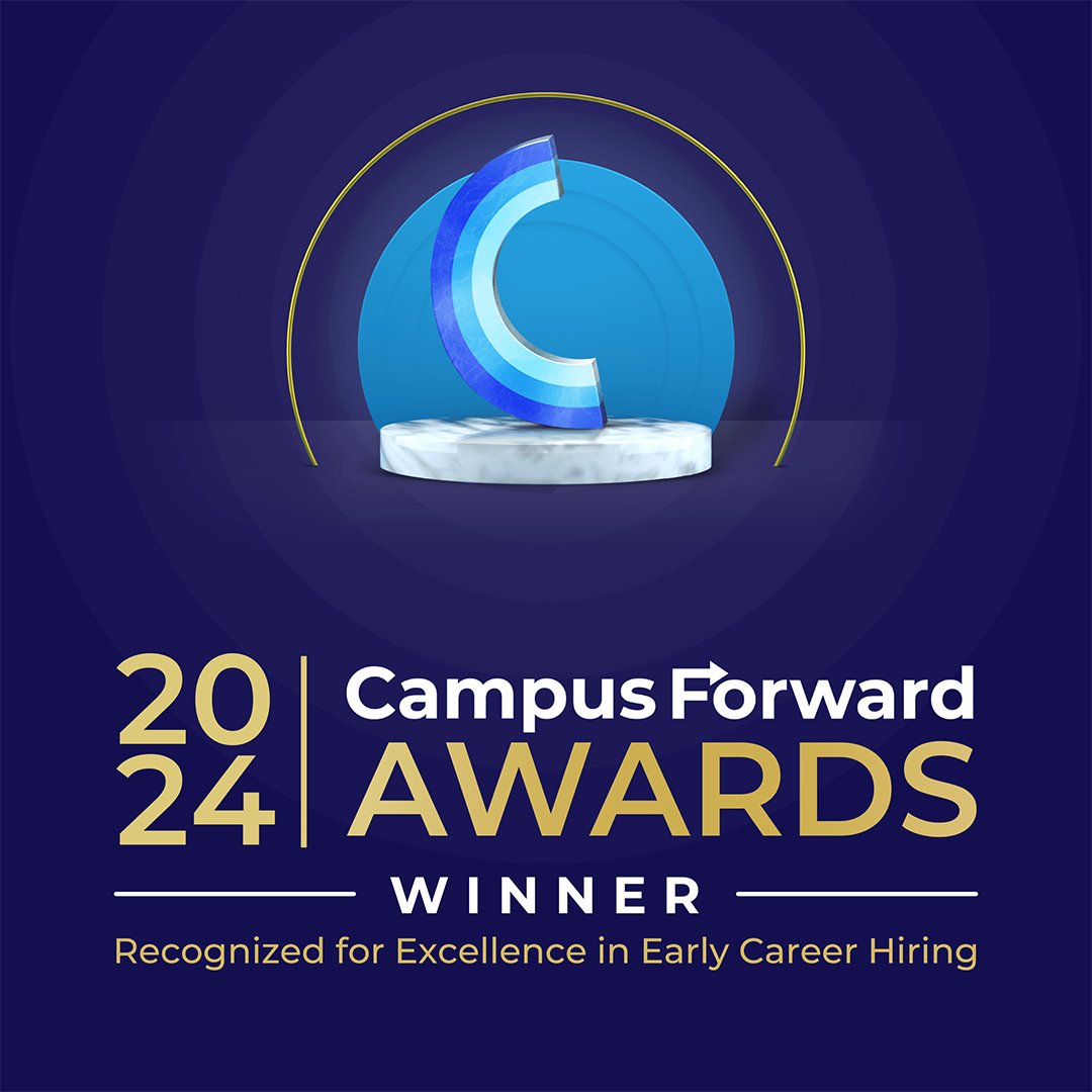 Pioneer was named @RippleMatch's Campus Forward Awards 'Small Early Career Programs' winner: bit.ly/3TNzEUm! We're focused on creative, diverse hiring and supporting emerging talent, and are proud of the impact we've had on shaping the industry's future leaders. #CFA2024