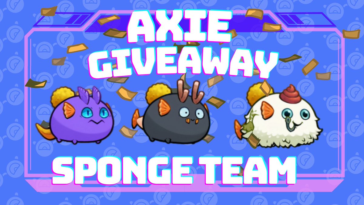 ⭐️ GIVEAWAY ⭐️ This year, SFG is starting off strong , and what better way to do it than with a giveaway of a SPONGE team! To enter, simply:

✅ Retweet
🙏 Follow <a href="/Shecit0/">Sheci.ron</a> , <a href="/SFGGUILD/">Sheci Farmtastic Guild</a> , <a href="/elputoasado/">elputoasado</a> 
👫 Tag 2 friends

Winner will be announced live on Saturday at 8 pm UTC in the