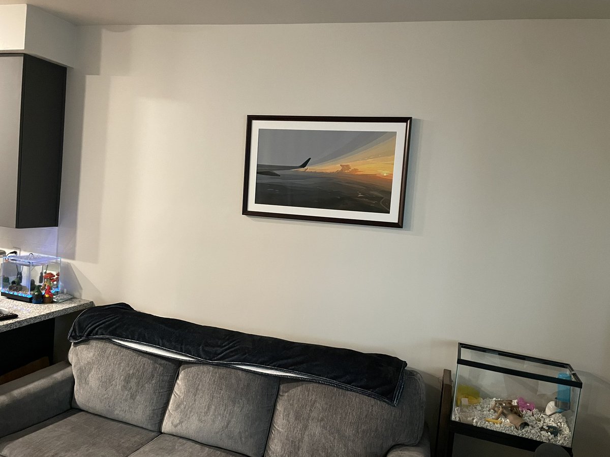 Dylblo420's tweet photo. “See you soon” finally framed and hung up! My second physical of @dylanwadefilm 🙌🏼🙌🏼 https://t.co/BazfG0LqLl