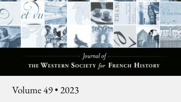 journal_wsfh's tweet photo. The 2023 issue of JWSFH is now online &amp; it is AMAZING!

Featuring a thematic cluster on "Reparation &amp; Restitution," the volume showcases exciting work by several outstanding scholars in the field of French &amp; Francophone history.

Let's look inside...
https://t.co/3hqGXzO0ib https://t.co/t9vsJukmXm