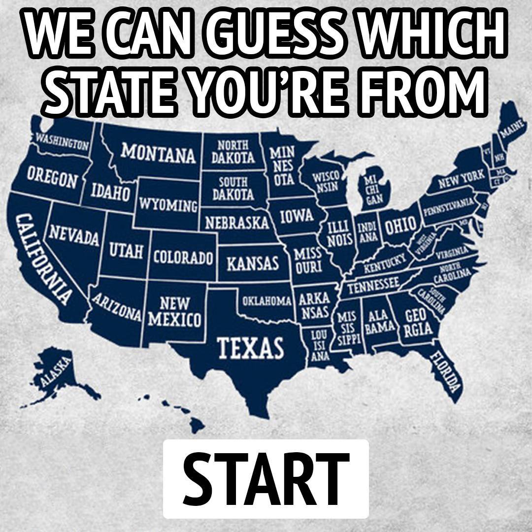 XploredHistory's tweet photo. This quiz will get to the bottom of what region of America you grew up in 🇺🇸