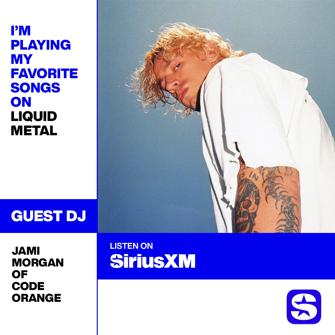 Jami’s playing some of his favorite songs on Liquid Metal. Listen now on the @siriusxm app: sxm.app.link/CodeOrangeGues…