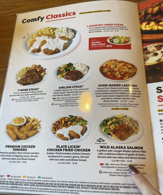 アメリカのデニーズ好き🤤私3枚目のサーモンのやつ好きで、でも今日サーモンないって言われてチーン😔チキンにしました🥺 https://t.co/HKRir6hGuw<a href="/tag/fortniteog"class="tags"><span>#fortniteog</span></a>