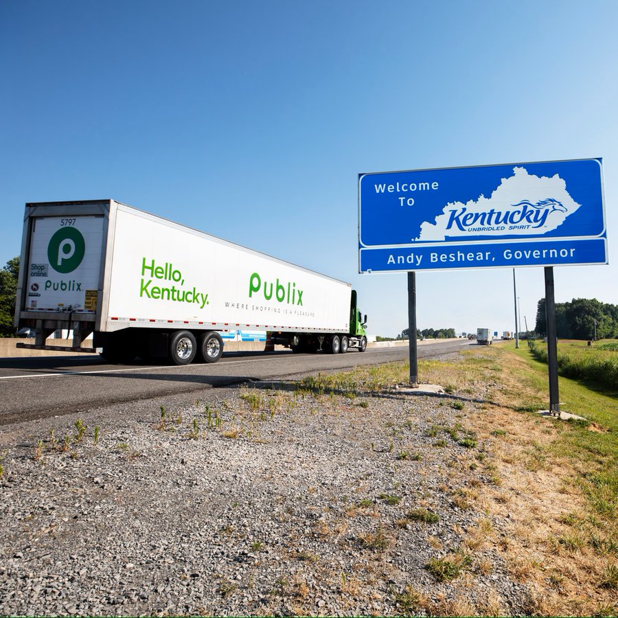 Publix's first Kentucky store is now open! Congratulations to all the retail and support associates who helped make the Terra Crossing shopping center an exciting place to be today. If you'd like to be part of Publix's Kentucky family, apply online for Store 1846 in Louisville.