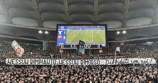 #LazioRom #SSLazio #AvantiLazio
     una vittoria dedicata ai presenti
        ma soprattutto agli assenti.
                       GIUSTIFICATI.
      UNA SQUADRA, UN POPOLO 
   #UltrasLazio #CN12 #NoBullshit