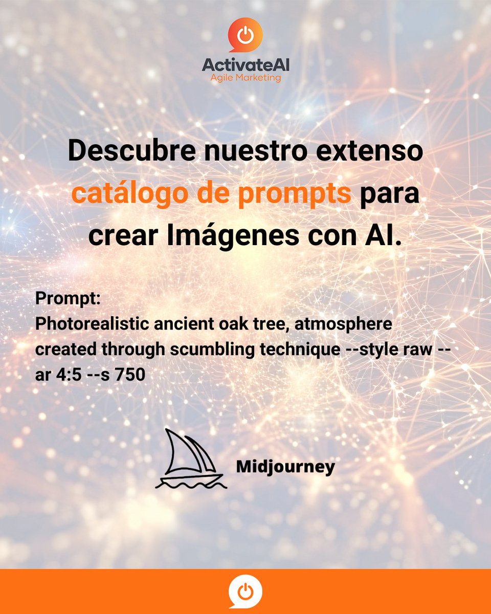 ActivateAI_mkt's tweet photo. Te compartimos esté prompt para que puedas crear tu propio paisaje, es uno de todos los prompts que ya están disponibles en nuestro catálogo de Imágenes con sus #Prompts.  #marketingagil #marketing  #inteligenciaartificial #ai #creacióndecontenido https://t.co/U9sQscRJlk