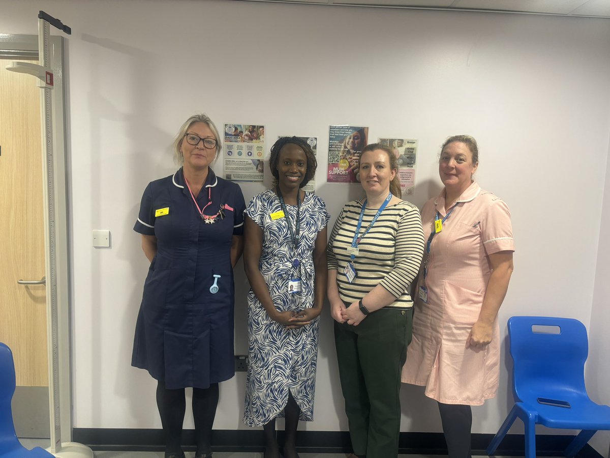 It was great to visit the maternity team’s new hub @NGHnhstrust Fantastic facilities and opportunity for wider access for our maternity service users! #communityimpact #makeadifference #accessibility