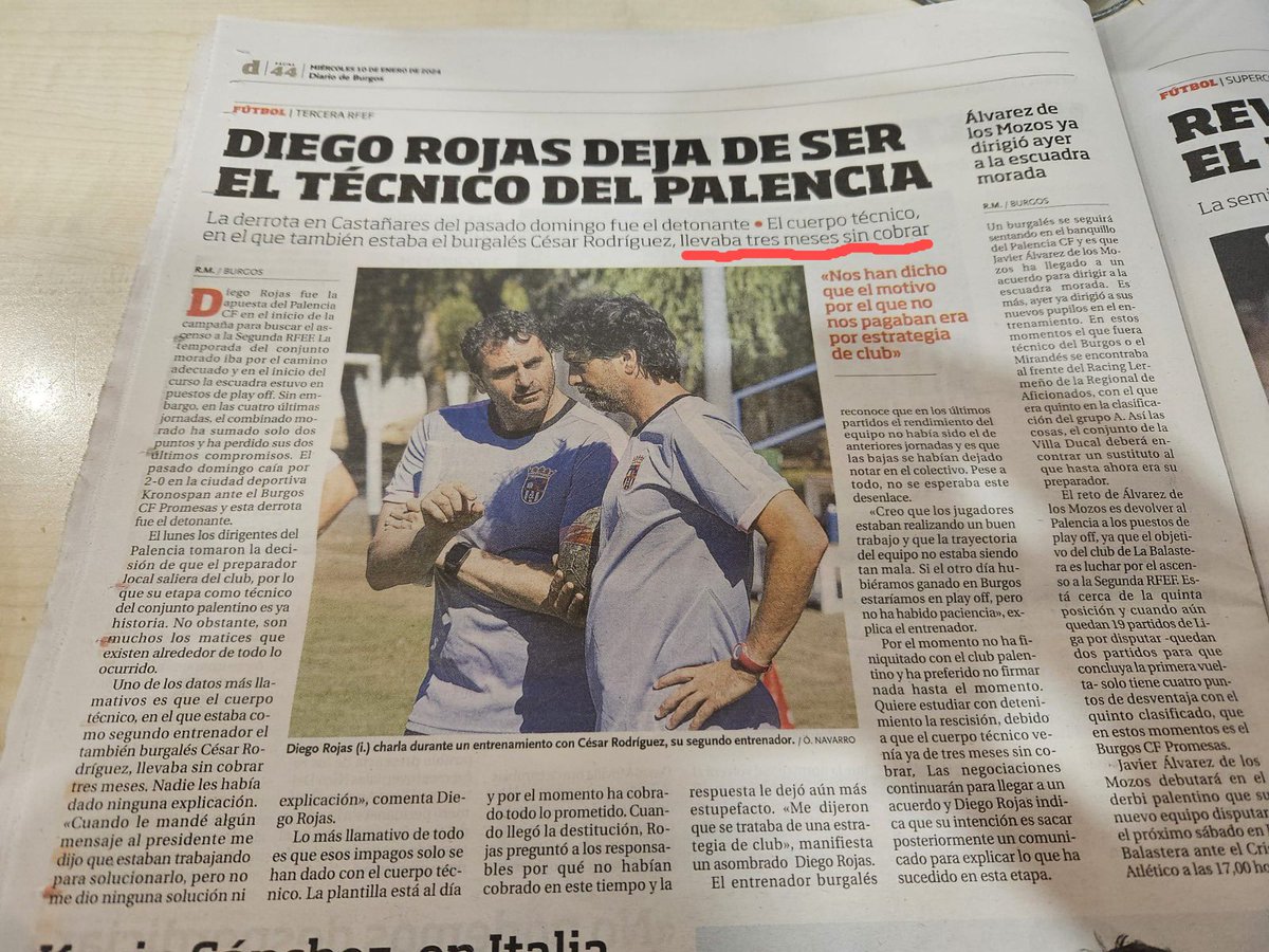 IigoB5's tweet photo. Sorprende el silencio de los medios locales sobre los impagos del Okupa de la Balastera C.F. Recuerda al que practican con cada victoria del @PalenciaCristo. Que no nos engañen, Palencia hay uno solo. https://t.co/OgxmEuEv0K