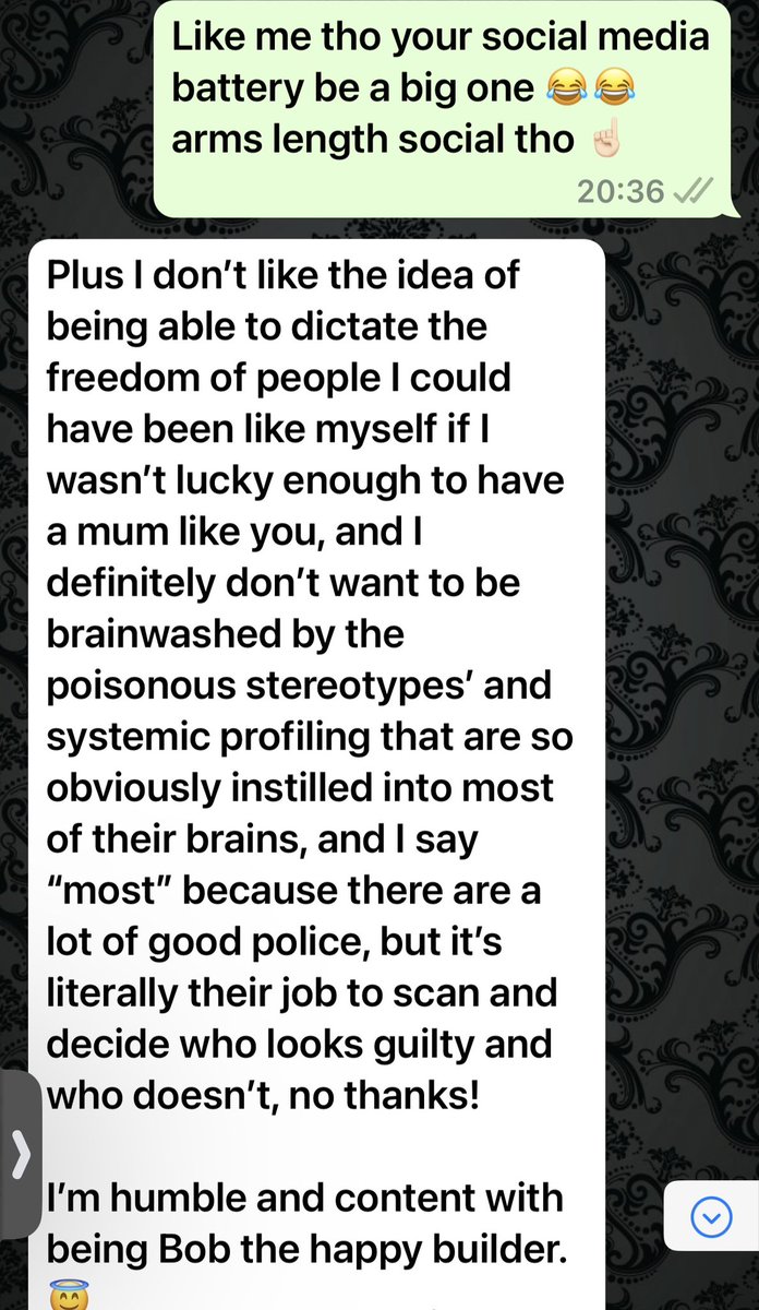 Me and hubs went for a quick Toby Carvery tonight and while we were there 8 policeman were eating behind us (not in uniform but they stick out like a sore thumb to me - I’ve got radar for them it’s downloaded in all children who grew up where I did) 😂 

I’m as deaf as a post but