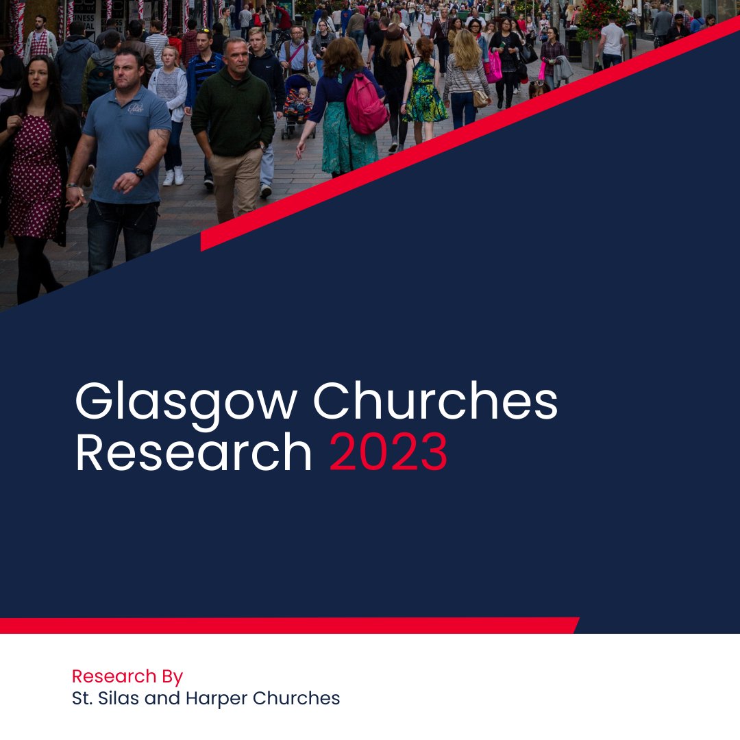 We're excited to share the Glasgow Churches Research project which is a joint venture between St. Silas and Harper Church aimed at gaining an understanding of the size, scale and distribution of the ‘broadly evangelical’ church in Glasgow. harperchurch.org.uk/glasgow-church…