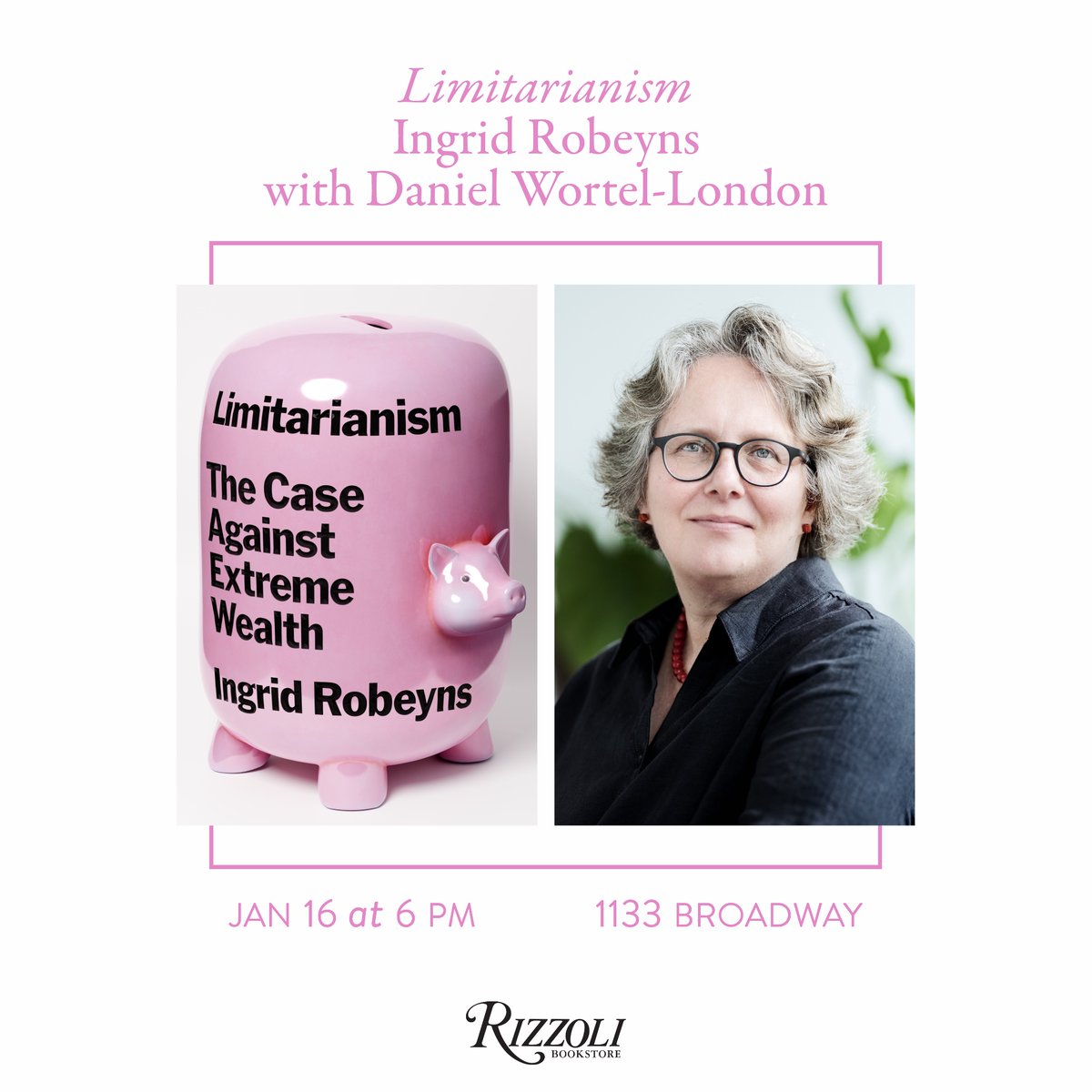 Attention NYC folks! Next Tuesday I’ll be interviewing @IngridRobeyns about her now book Limitarianism: The Case Against Extreme Wealth. We’ll be discussing how social and ecological justice can be served by capping wealth. RSVP here! eventbrite.com/e/limitarianis…