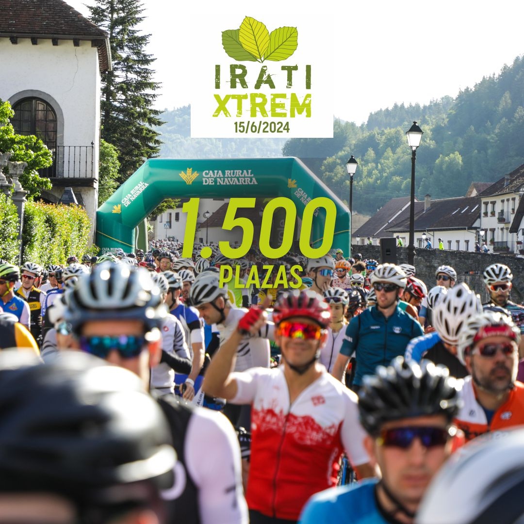 ¡Web actualizada!
El próximo lunes a las 12h se abren las inscripciones de nuestra prueba de carretera. 
En total 1500 plazas para disfrutar del Pirineo navarro desde Otsagabia