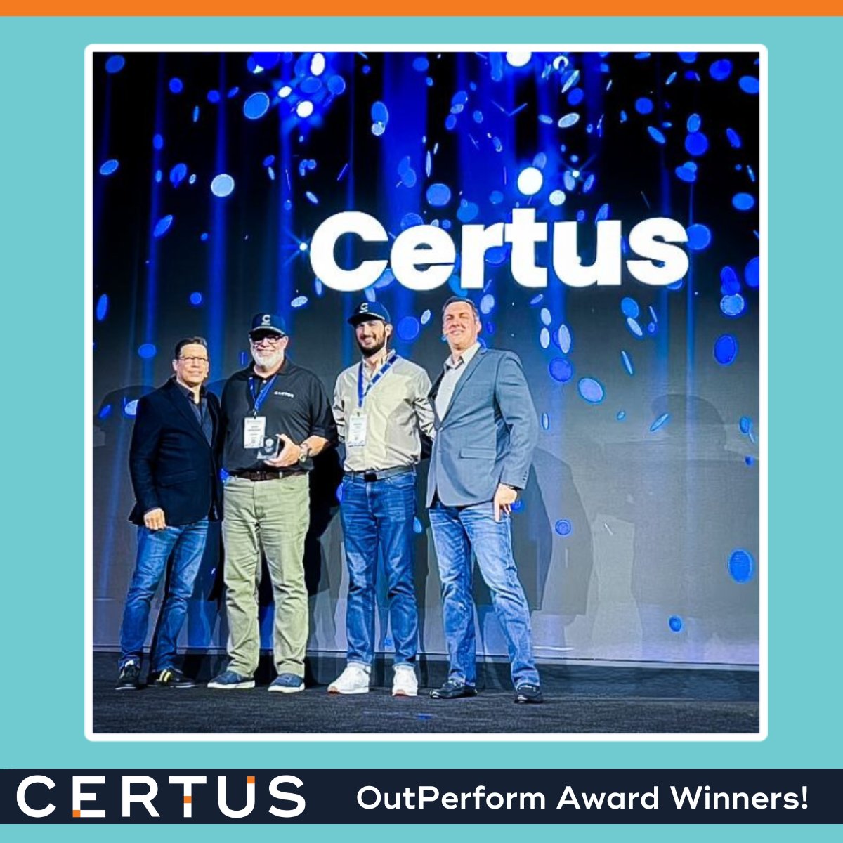 A huge thank you goes to our amazing CERTUS team – the real MVPs here. Consistent dedication, creativity, and hard work have brought this award home. Their day-to-day excellence has taken our customer experience to new heights. Cheers to many more wins to come! 🥂 ✨
