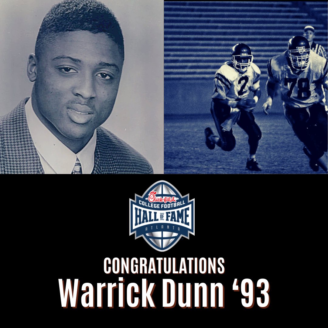 Catholic High alumnus Warrick Dunn added another honor to his long list of accomplishments on and off the football field this week as the 1993 CHS graduate was elected to the College Football Hall of Fame. Read more: theadvocate.com/baton_rouge/sp…