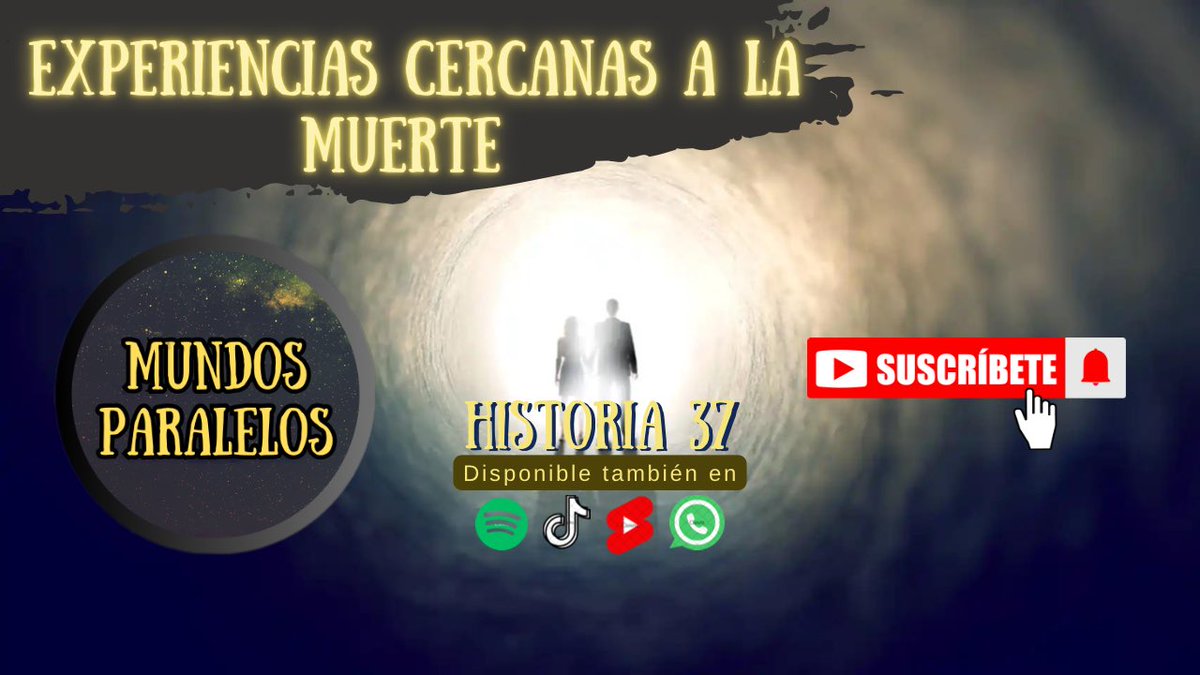 mparalelos's tweet photo. Nuevo Capitulo 

HISTORIA Nº 37 'EXPERIENCIAS CERCANAS A LA MUERTE'
https://t.co/fPBhbCC5PB https://t.co/2ZAqnjWE6o