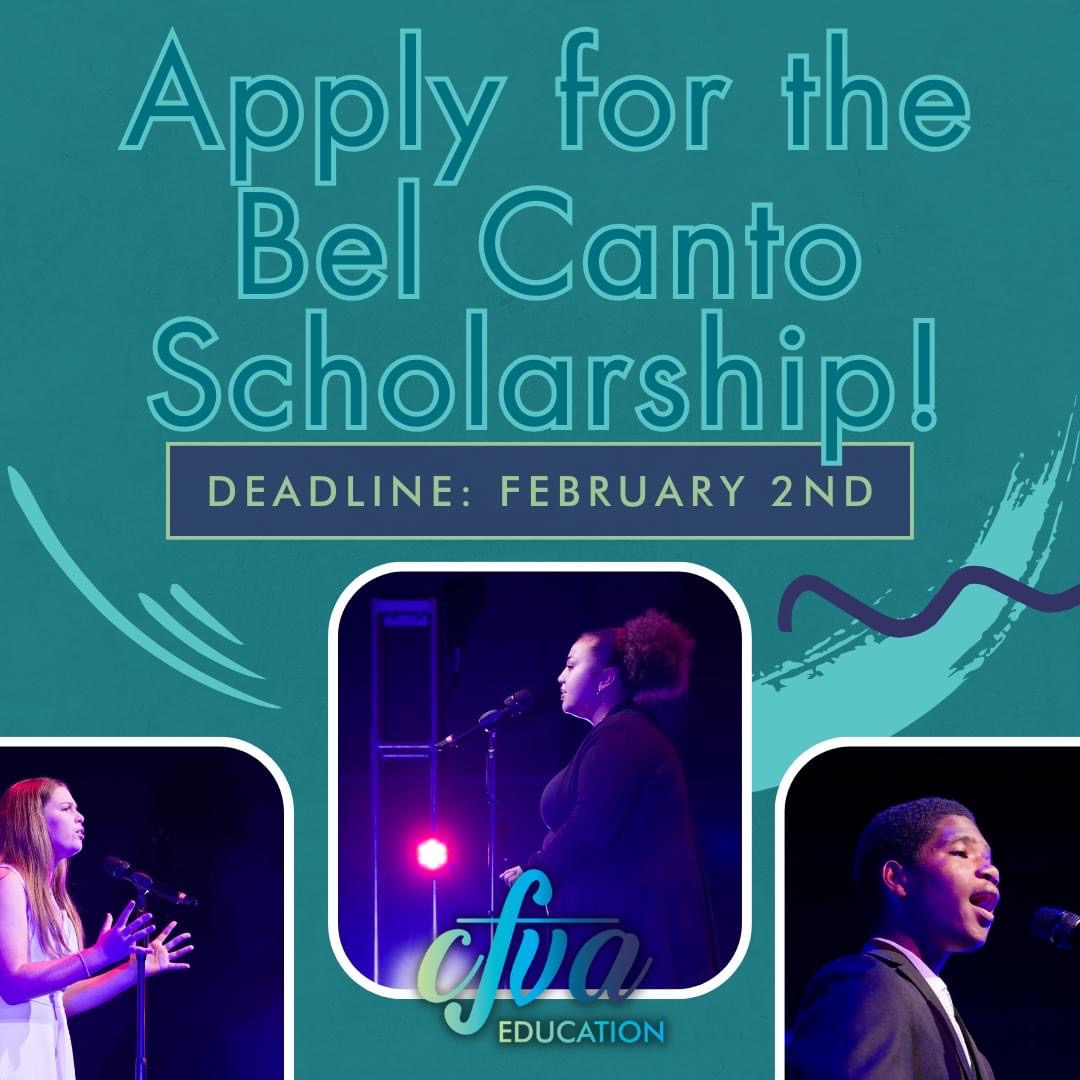 Apply for the Bel Canto Scholarship!

bit.ly/VoiceScholarsh…

#VoiceLessonsOrlando #VoiceLessons #VoiceLessonsWinterPark #OrlandoVoiceLessons #MusicScholarship #Apply #MusicLessonsWinterPark #MusicLessonsOrlando #MusicLessonsCentralFlorida #VoiceLessonsCentralFlorida