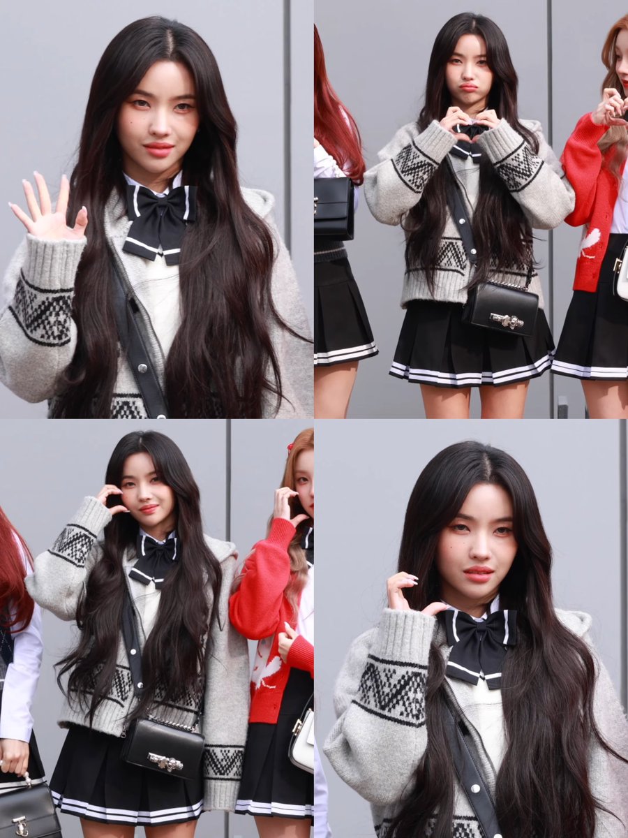 jeon soyeon looks SO pretty 🖤