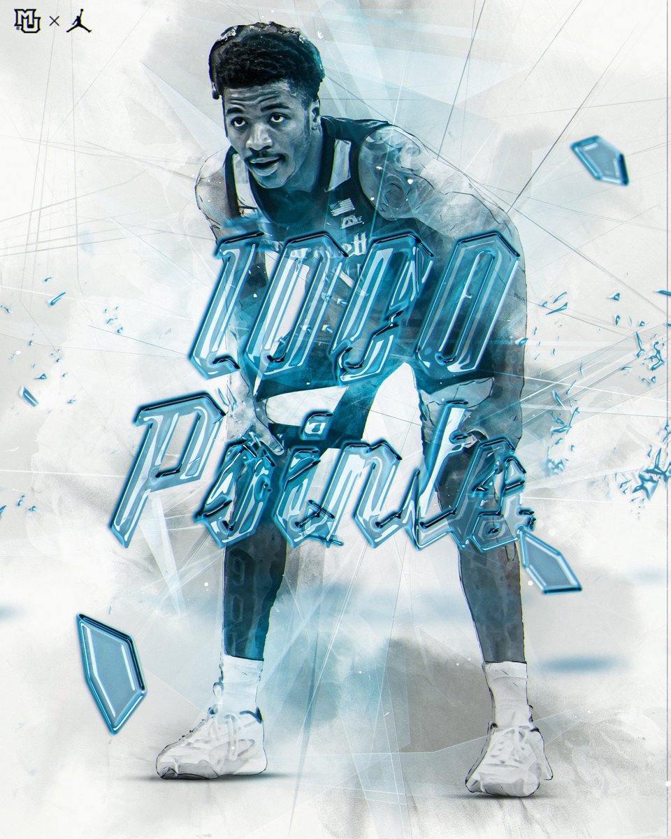 11 points in the first 7 minutes brought Kam Jones to 1k career points!

<a href="/csgkam/">Kameron Jones</a> | #MUBB