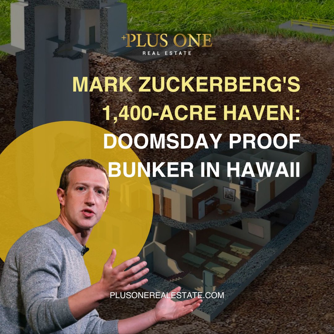 joshreef's tweet image. 🌴 Unveiling Zuckerberg&apos;s Enigmatic Oasis 🏡✨ Dive into the  $270 million secret compound in Kauai, Hawaii – underground bunkers. 🕵️‍♂️    Comment your thoughts below 👇

Read here 👇

plusonerealestate.com/blog/inside-ma…

#ZuckerbergSecretHaven #KauaiMysteries #UndergroundWonders 🏝️🔍