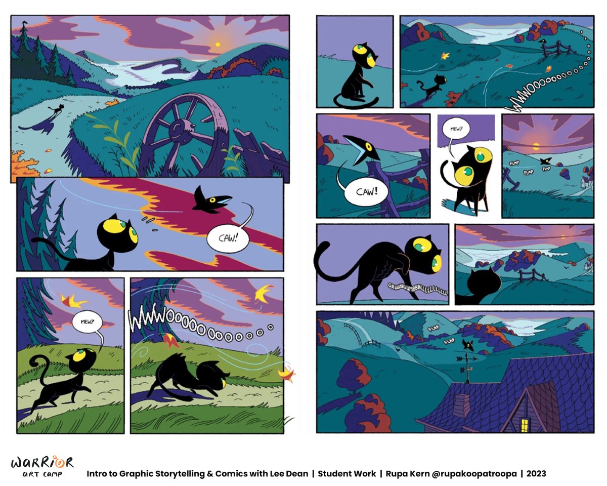 Warrior Art Camp 🧡 tweet media