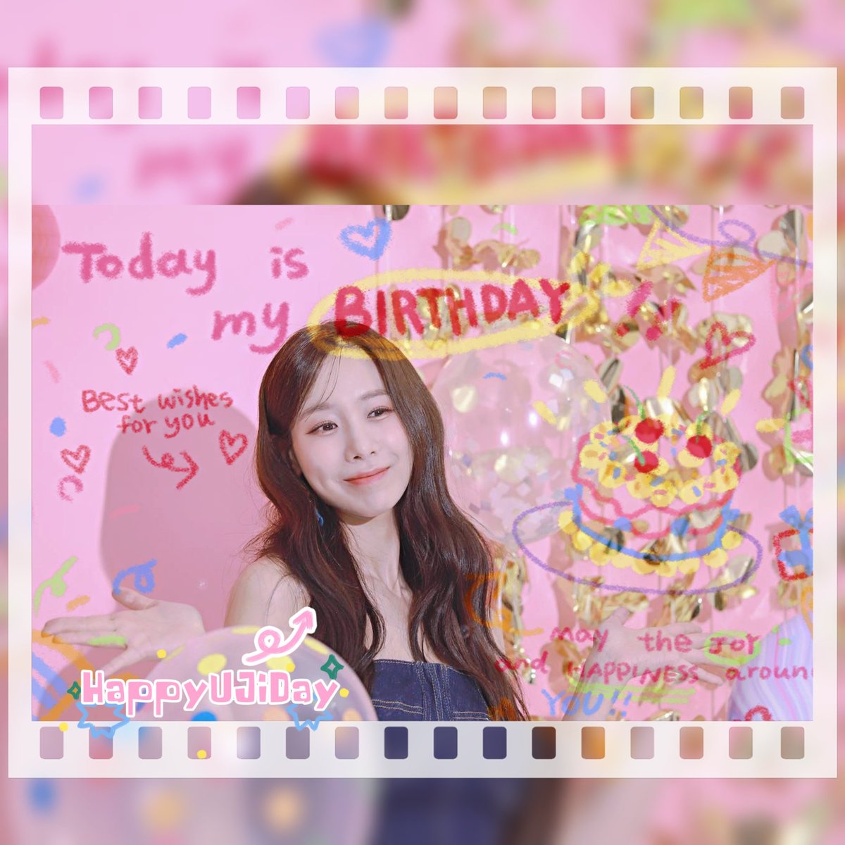 BestieFly's tweet photo. 20240102 有智生日快樂!!생일 축하드려요🎉
願你心想事成，生日快樂！
모든 소원이 이루어지길 바랍니다. 생일 축하해요.
#유지 #Uji #정유지 #有智 #鄭有智 #HappyUJiDay #베스티 #BESTie https://t.co/TRXZ4yyPXz