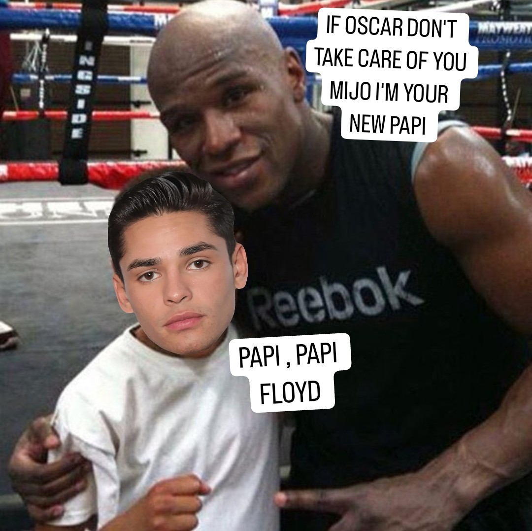 #OscarDeLaHoya sends a message to #FloydMayweather. If your still a promoter 'Fuck Off' basically saying stay away from ##RyanGarcia when it comes to his boxing career while he's with #GoldenBoyPromotions